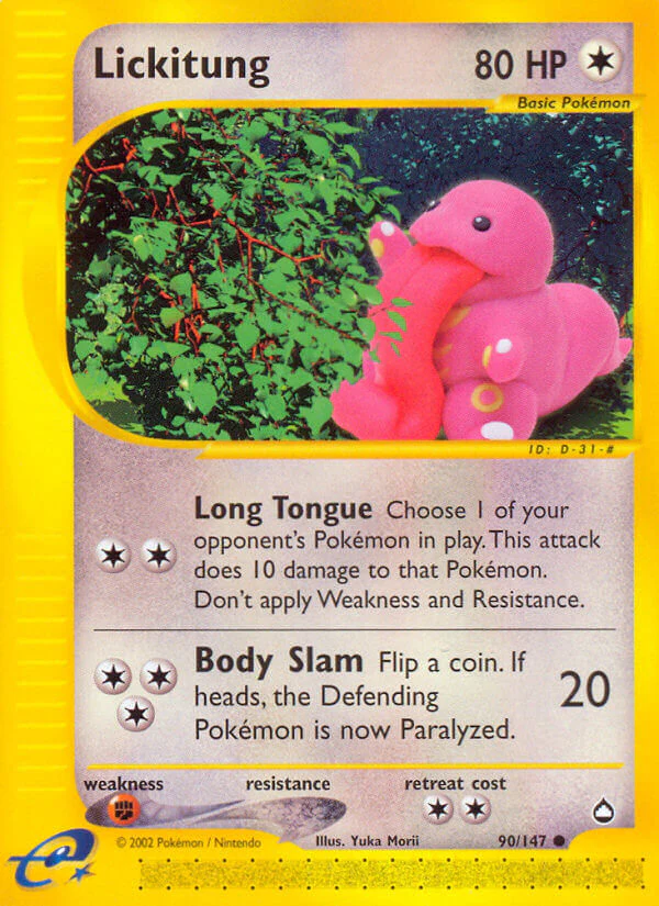 Aquapolis 090 Lickitung