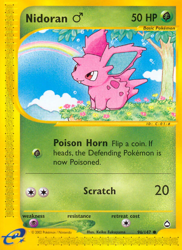 Aquapolis 096 Nidoran M