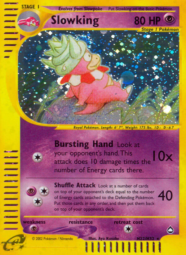 Aquapolis H22 Slowking