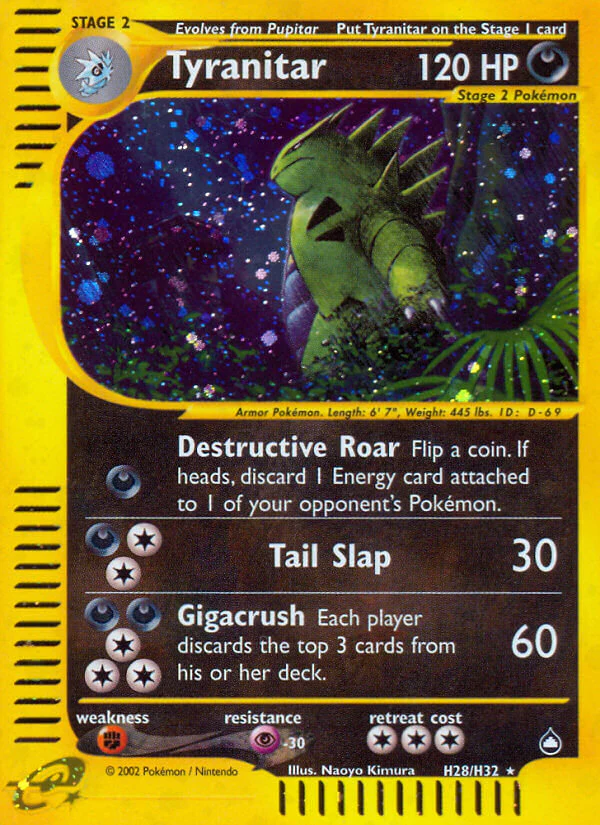 Aquapolis H28 Tyranitar