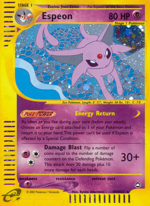 Aquapolis H9 Espeon