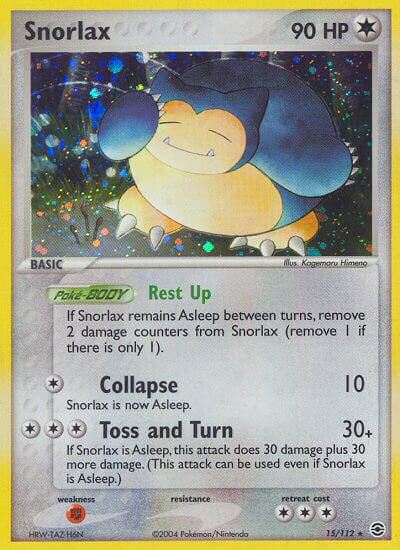 FireRed and LeafGreen 015 Snorlax