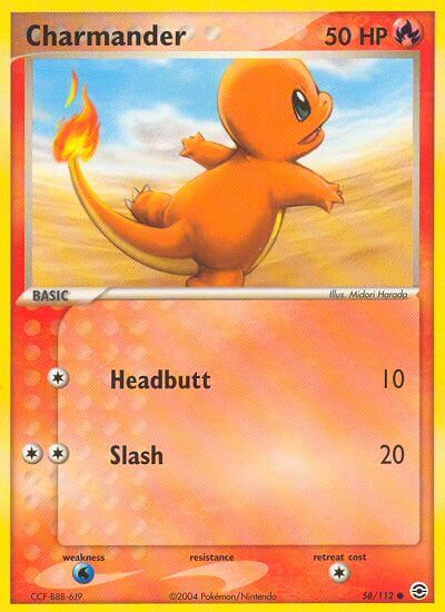 FireRed and LeafGreen 058 Charmander