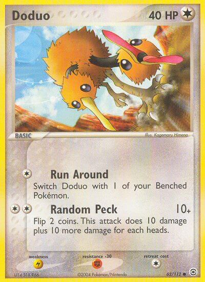 FireRed and LeafGreen 062 Doduo