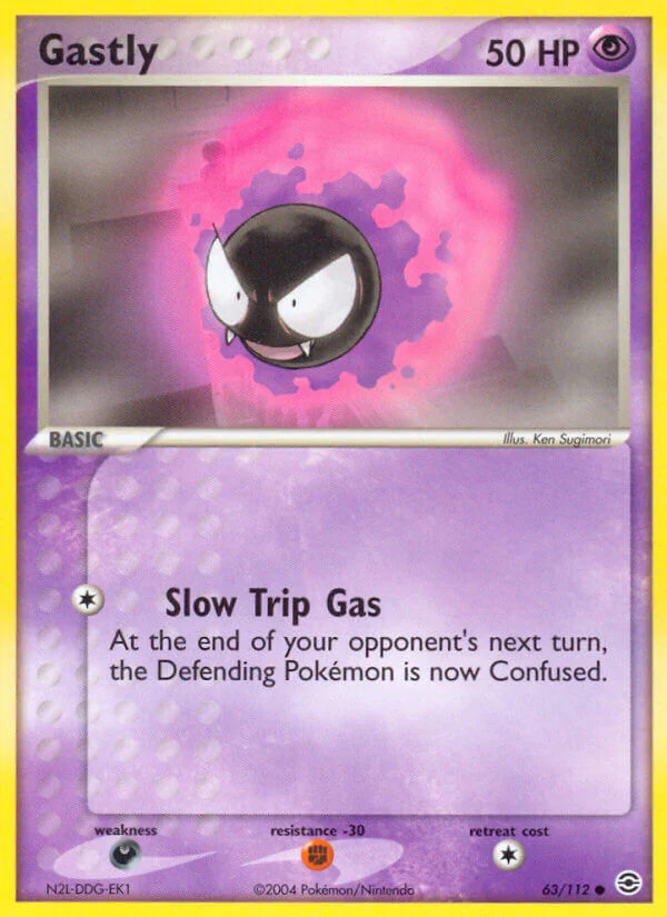 FireRed and LeafGreen 063 Gastly