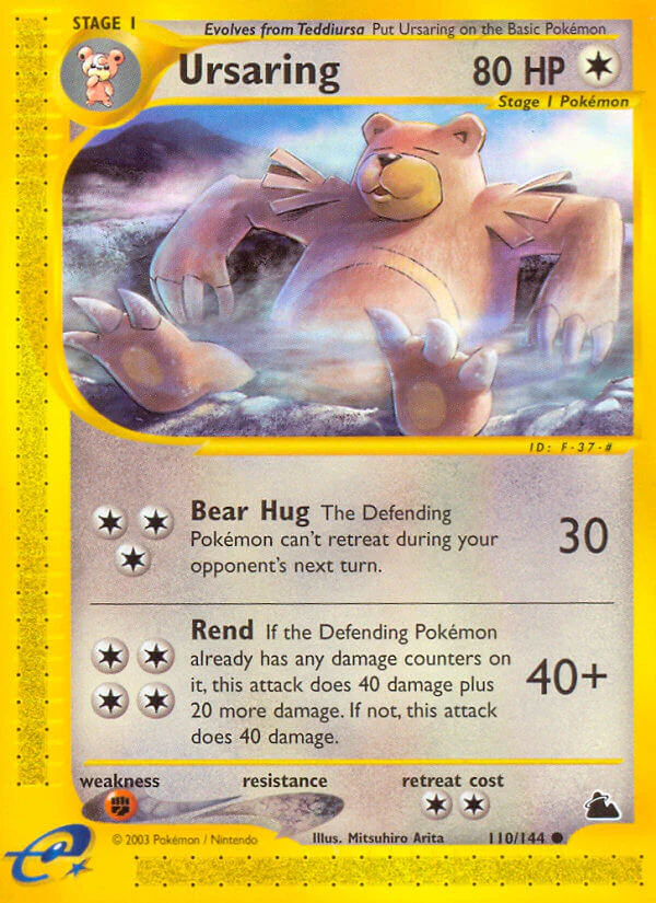 Skyridge 110 Ursaring