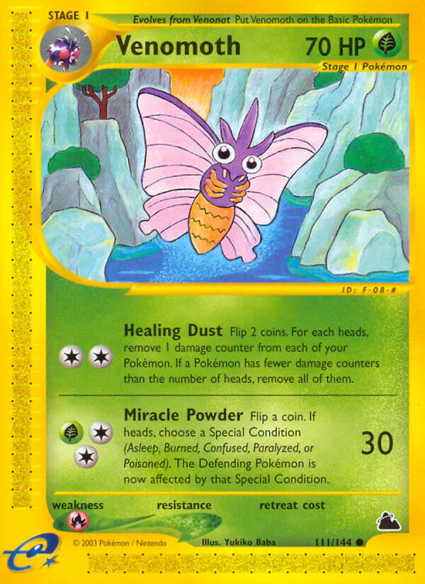 Skyridge 111 Venomoth