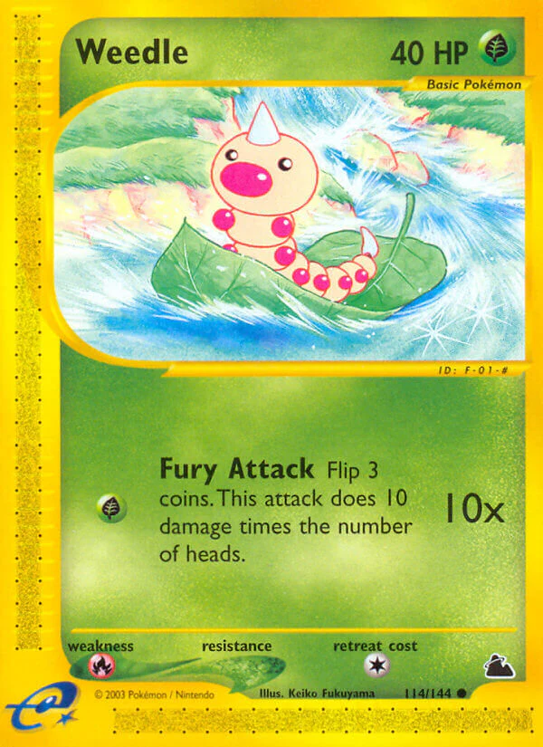 Skyridge 114 Weedle