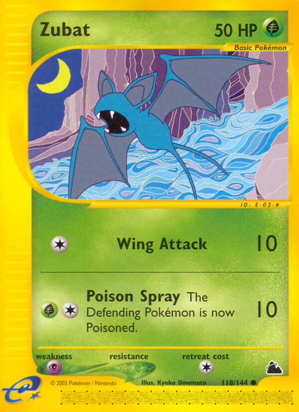 Skyridge 118 Zubat