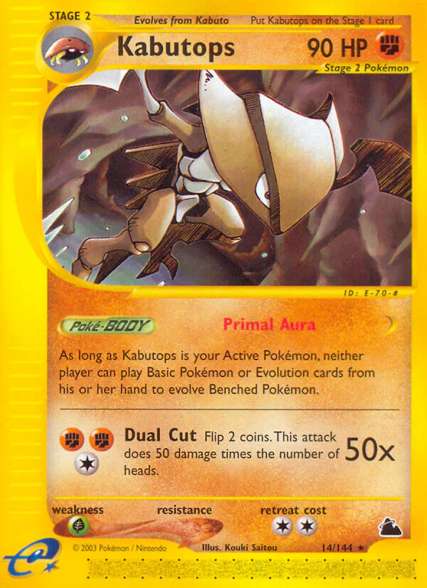 Skyridge 014 Kabutops