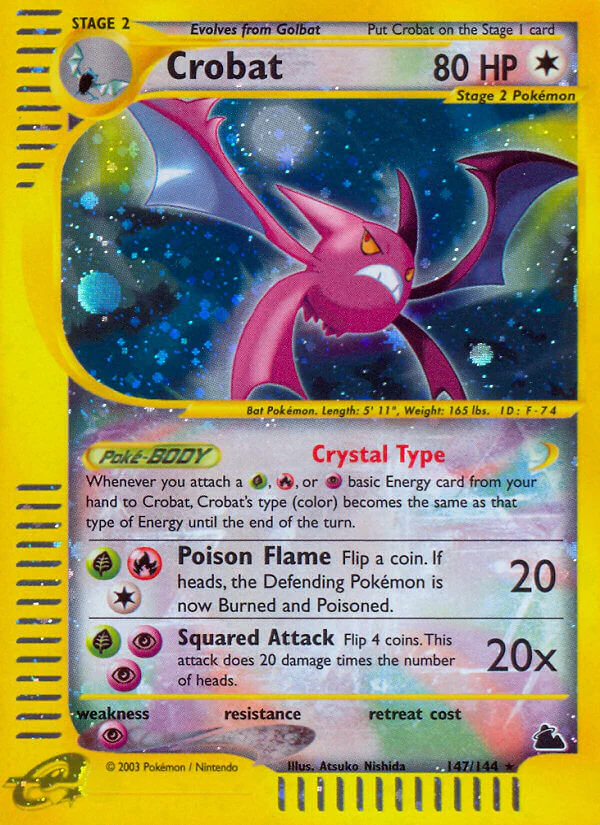 Skyridge 147 Crobat