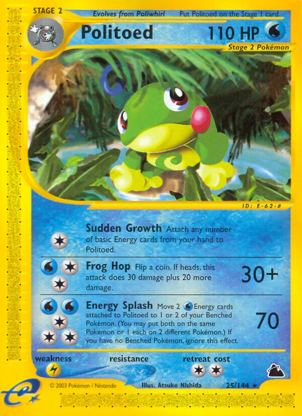 Skyridge 025 Politoed
