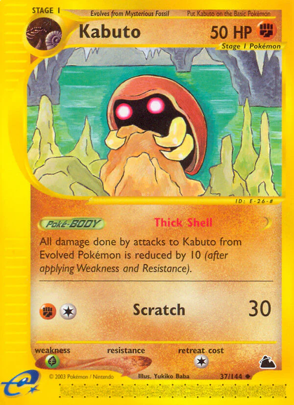 Skyridge 037 Kabuto
