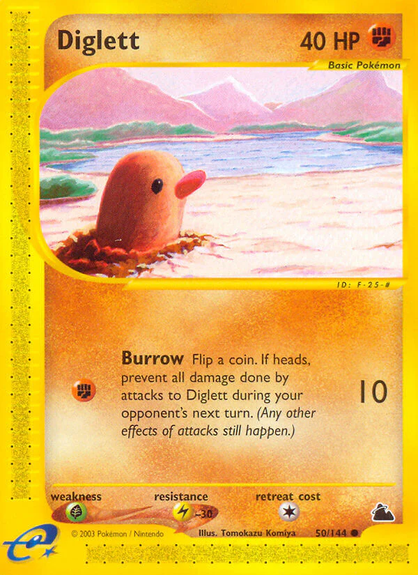 Skyridge 050 Diglett