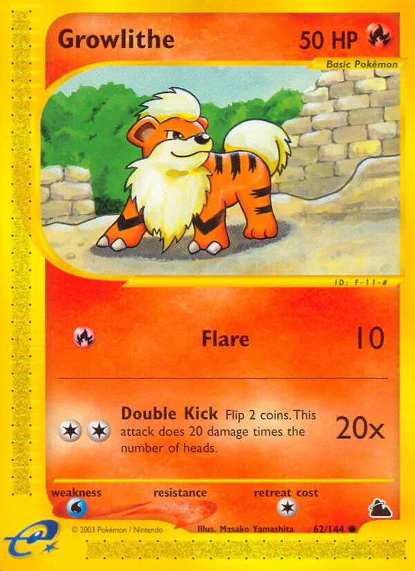 Skyridge 062 Growlithe