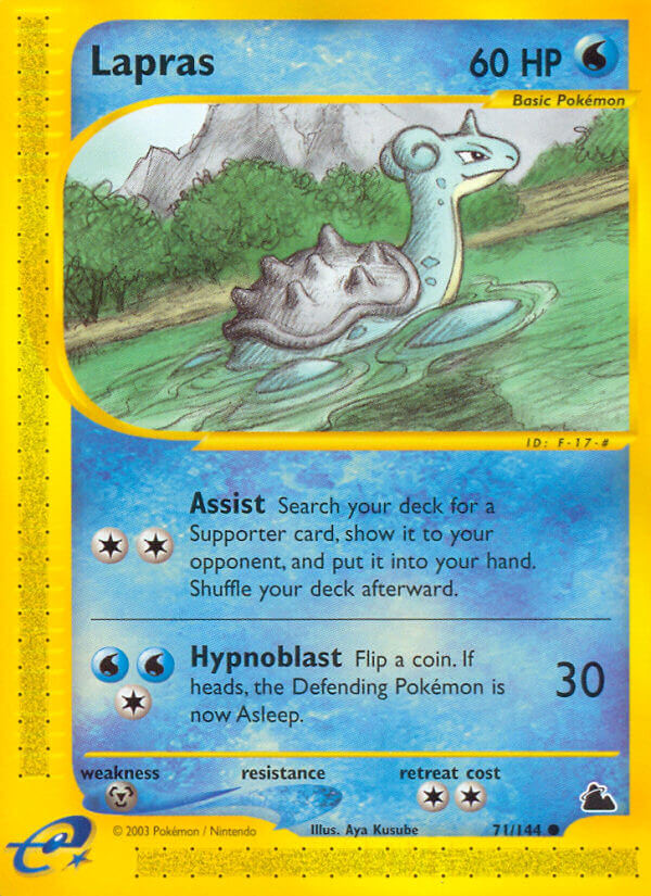Skyridge 071 Lapras