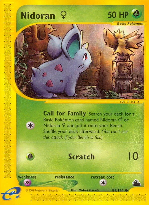 Skyridge 081 Nidoran F