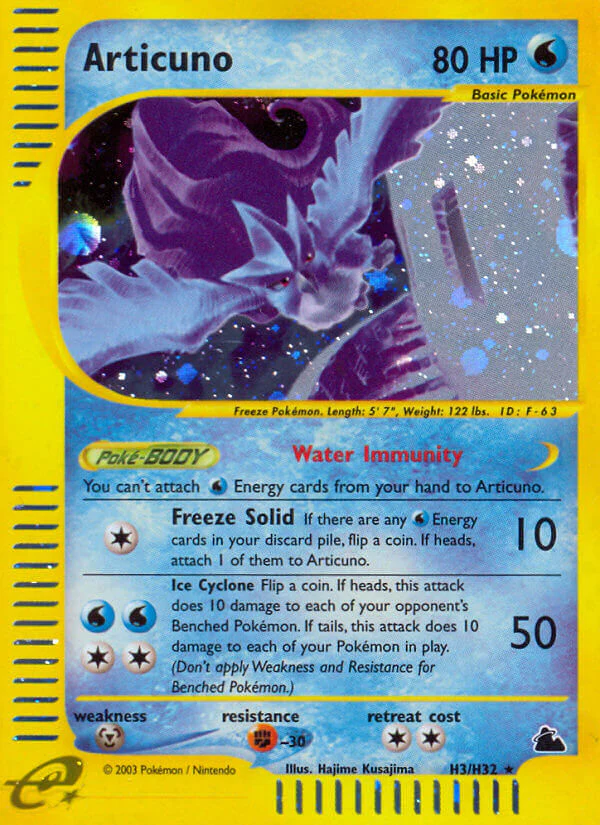 Skyridge H3 Articuno