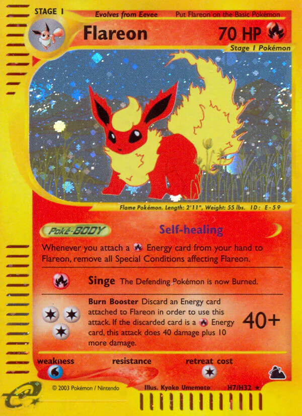 Skyridge H7 Flareon