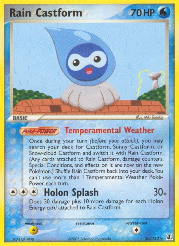 Delta Species 026 Rain Castform
