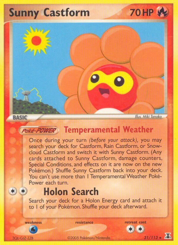Delta Species 031 Sunny Castform