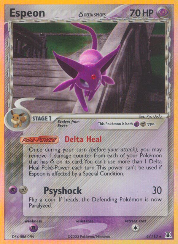 Delta Species 004 Espeon (Delta Species)