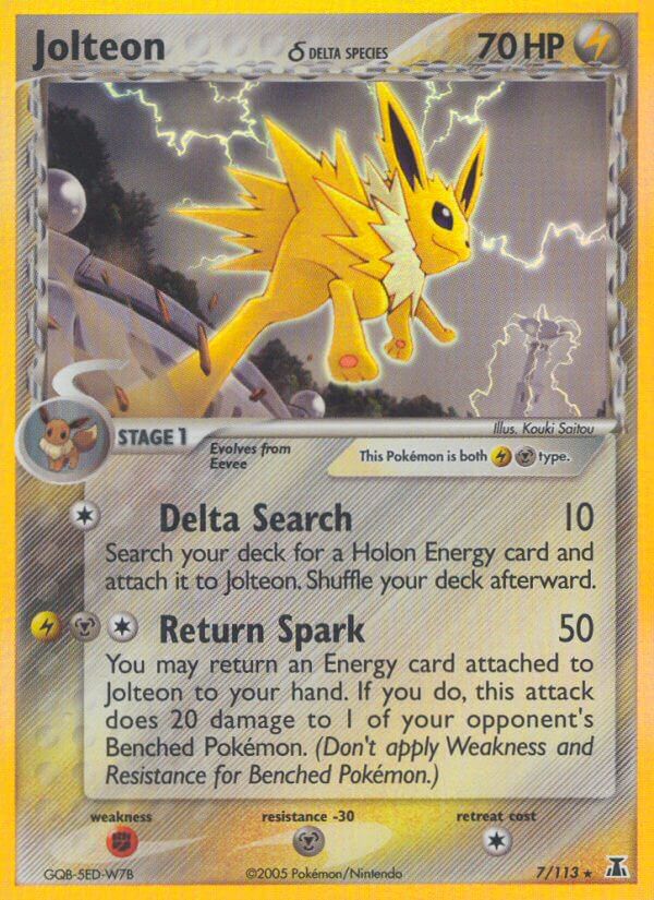 Delta Species 007 Jolteon (Delta Species)
