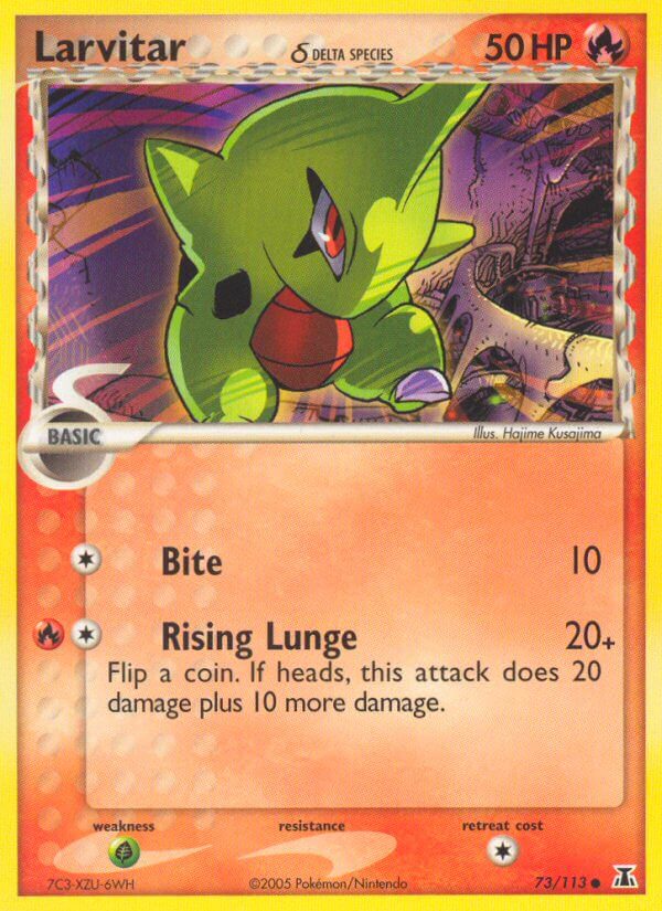 Delta Species 073 Larvitar (Delta Species)