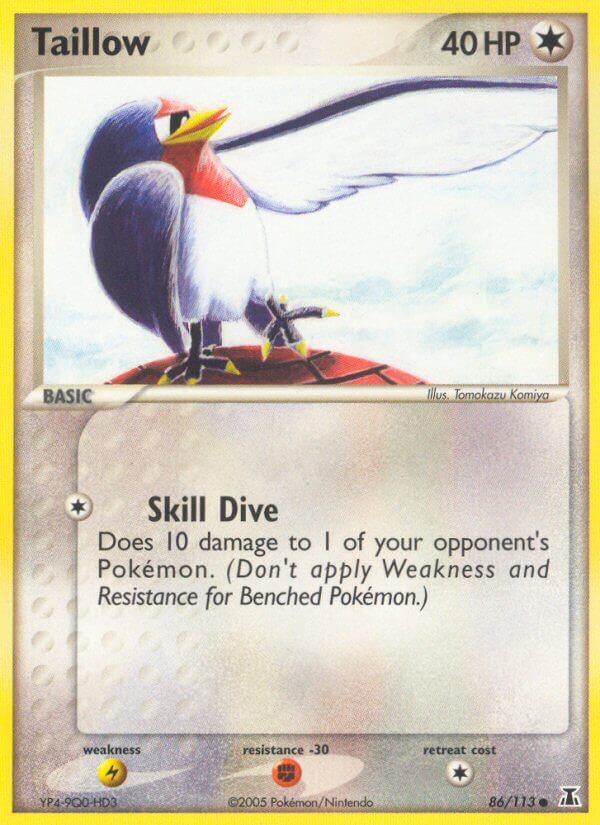 Delta Species 086 Taillow