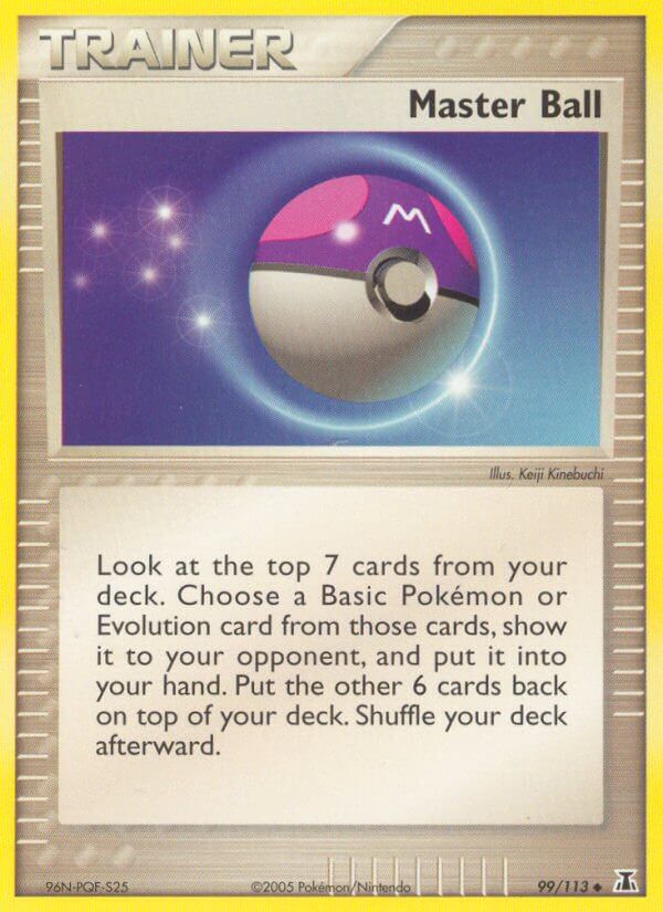 Delta Species 099 Master Ball