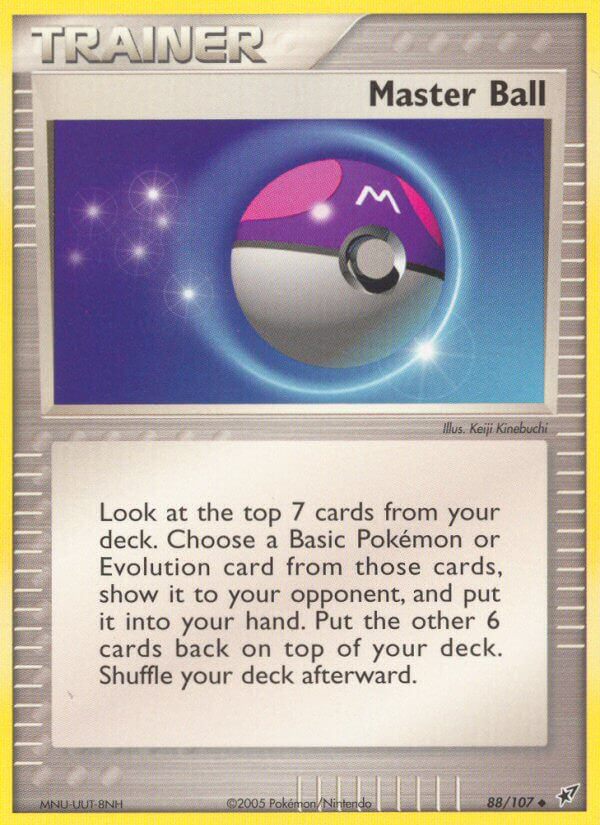 Deoxys 088 Master Ball