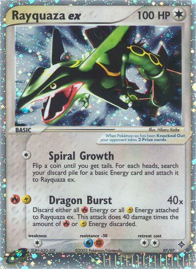 Dragon 097 Rayquaza ex