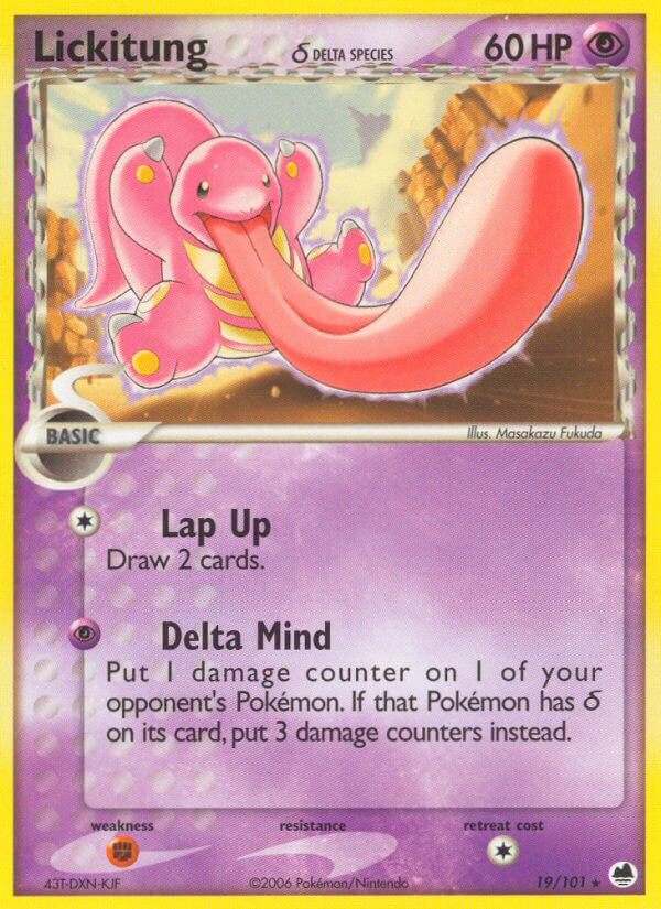 Dragon Frontiers 19 Lickitung