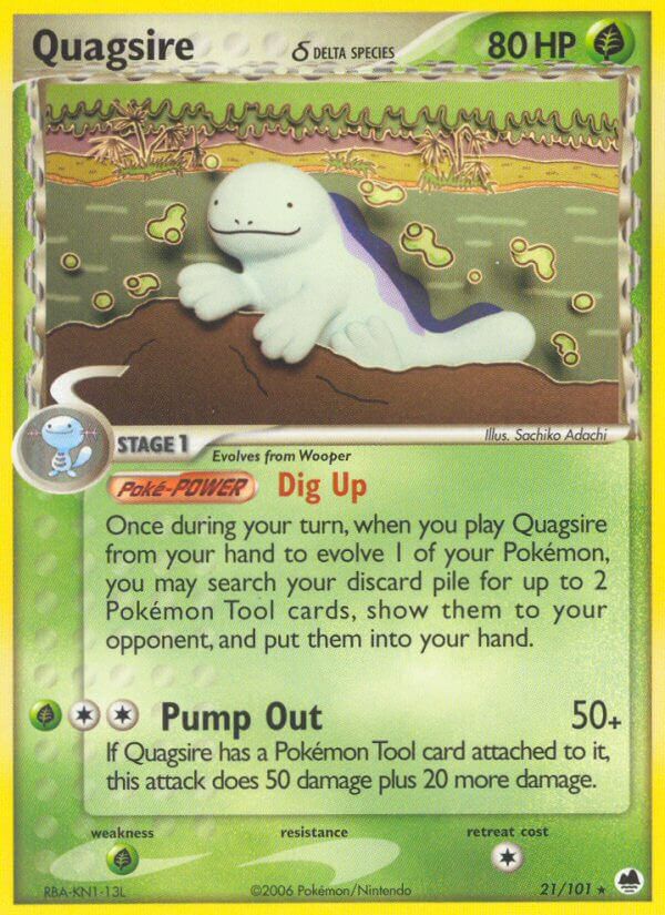 Dragon Frontiers 21 Quagsire