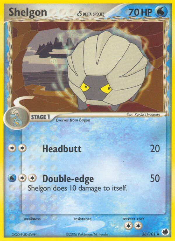 Dragon Frontiers 38 Shelgon