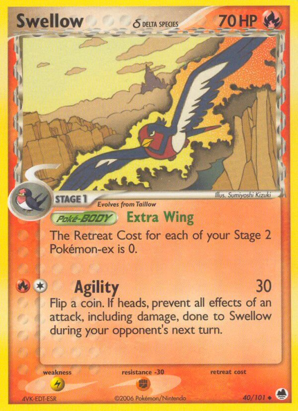 Dragon Frontiers 40 Swellow