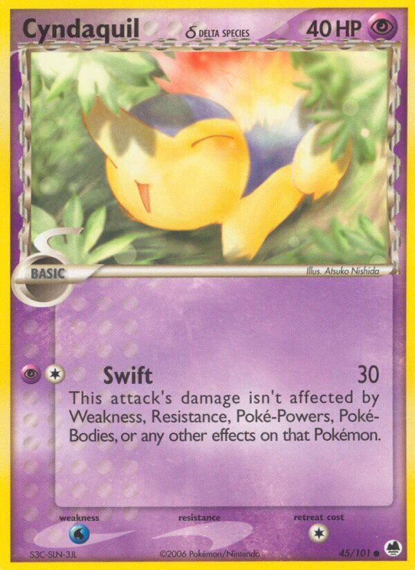Dragon Frontiers 45 Cyndaquil