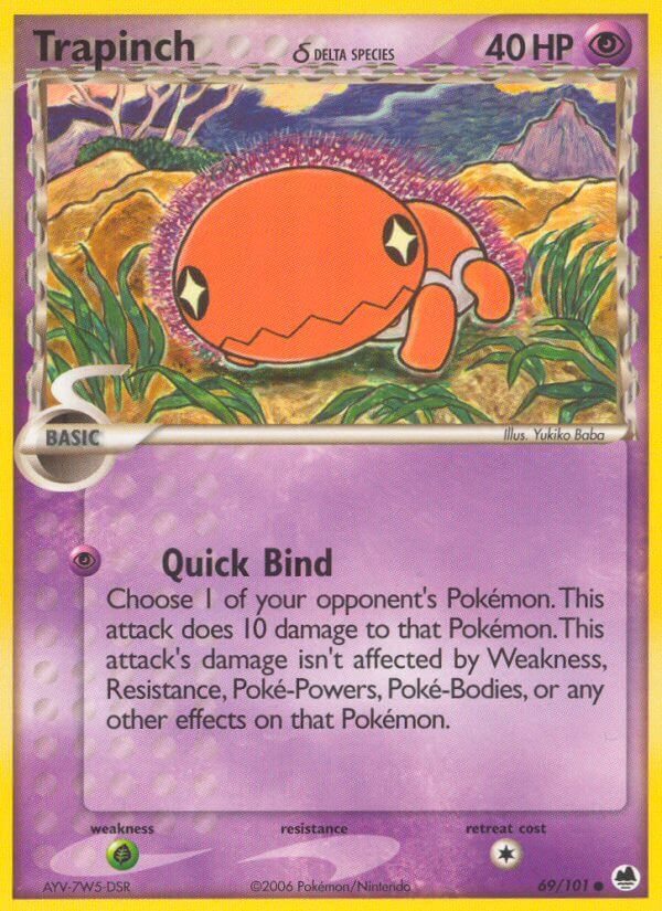 Dragon Frontiers 69 Trapinch
