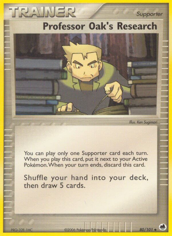 Dragon Frontiers 80 Professor Oak's Research