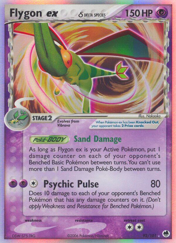 Dragon Frontiers 92 Flygon ex