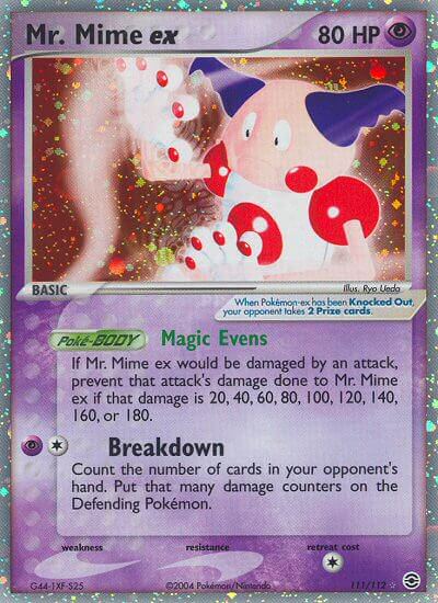 FireRed and LeafGreen 111 Mr. Mime ex