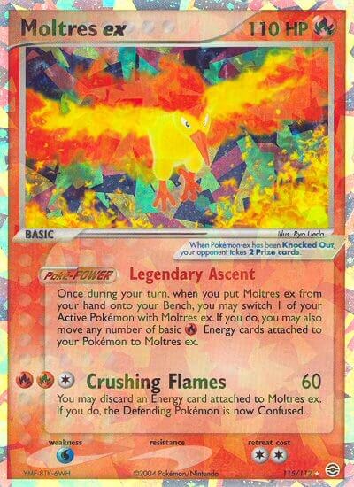 FireRed and LeafGreen 115 Moltres ex