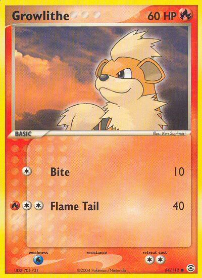 FireRed and LeafGreen 064 Growlithe