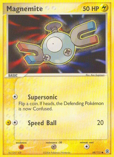 FireRed and LeafGreen 068 Magnemite
