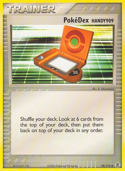 FireRed and LeafGreen 096 PokéDex HANDY909