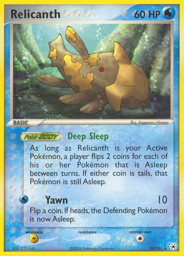 Hidden Legends 024 Relicanth