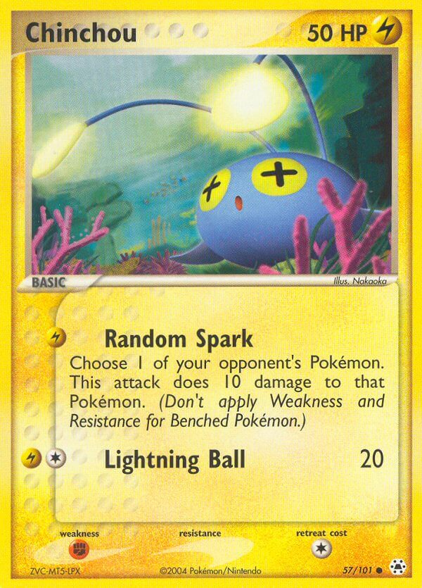 Hidden Legends 057 Chinchou