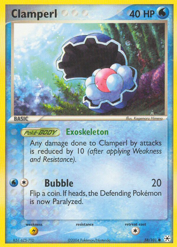Hidden Legends 058 Clamperl