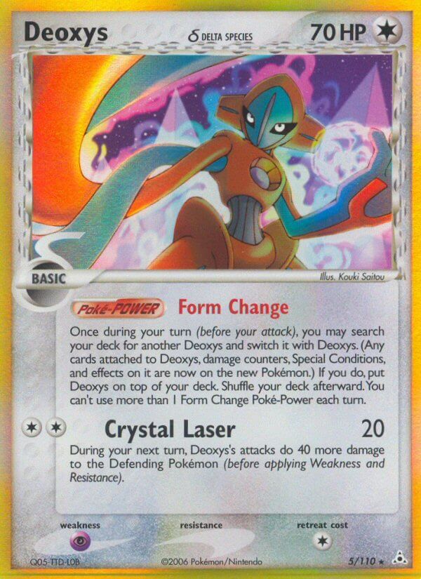 Holon Phantoms 005 Deoxys (Normal)(Delta Species)
