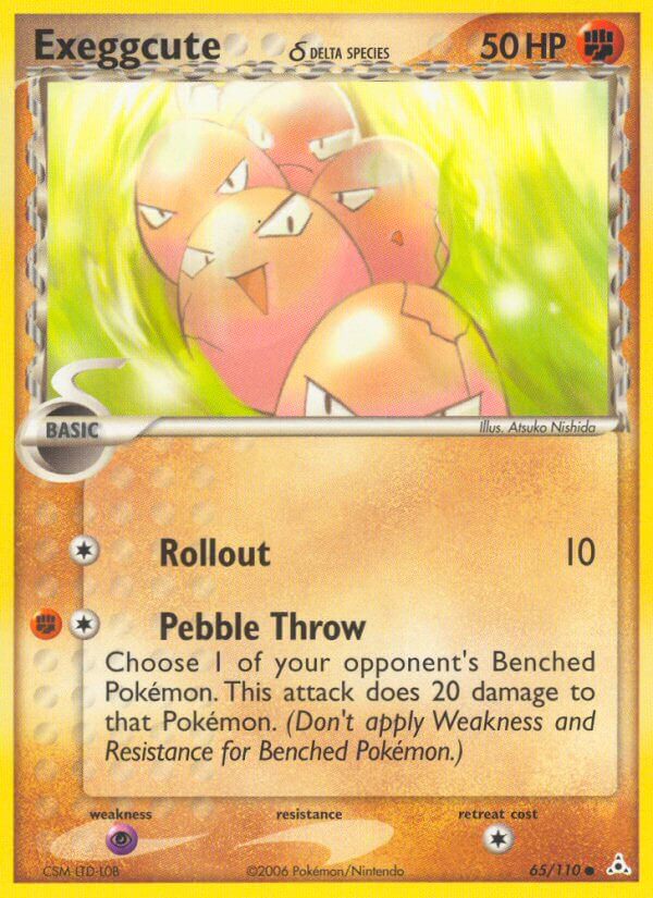Holon Phantoms 065 Exeggcute (Delta Species)